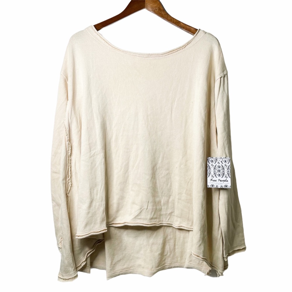 NWT We The Free Amaryllis Oversized Tee Sand